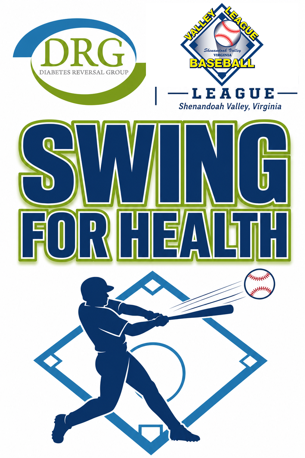 Swing for Health — DRG × Valley Baseball League